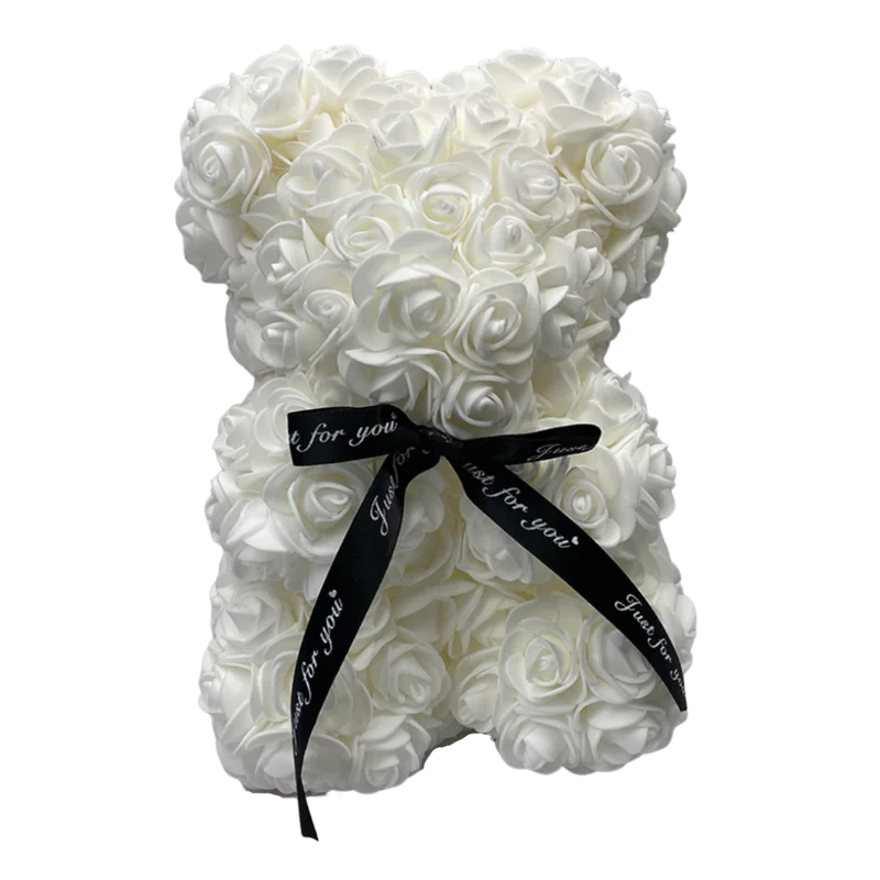 oso 25cm blanco