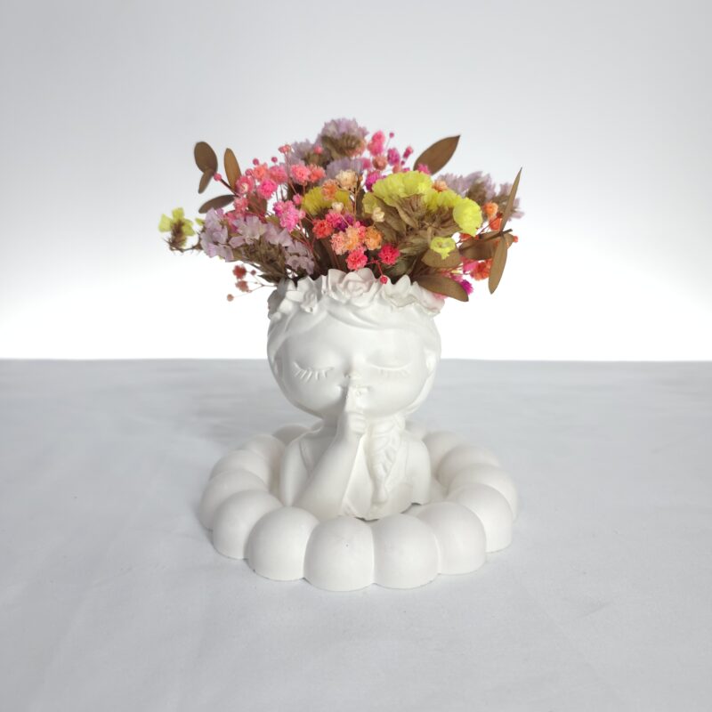 Muñequita de flores Preservadas