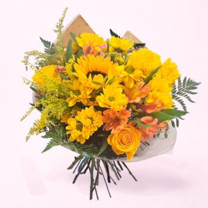Ramo especial de flores amarillas