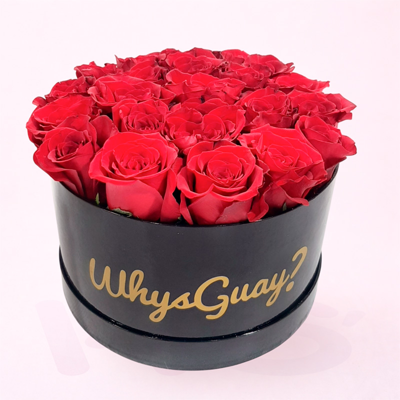 Caja de Rosas Rojas