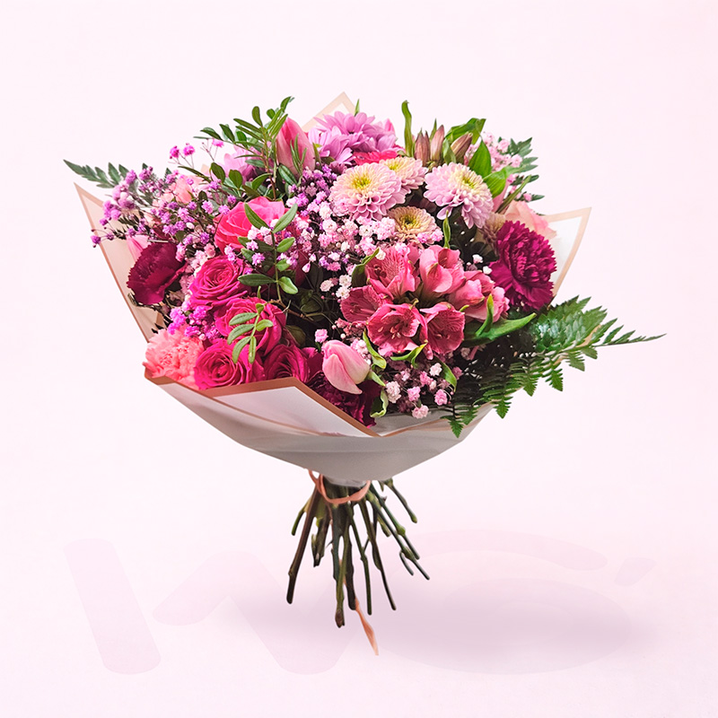Ramo de tonos Violeta Especial Día de la Mujer