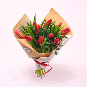Ramo de Tulipanes Rojos