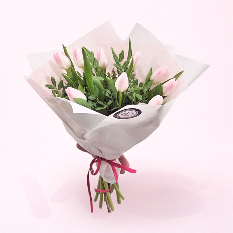 Ramo de Tulipanes Rosados